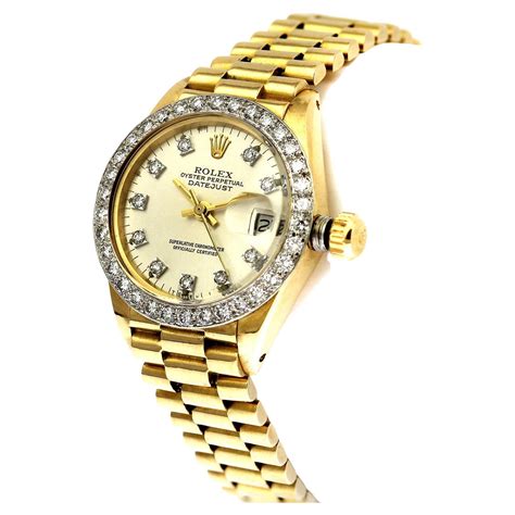 rolex donna con quadrante giallo|rolex official site.